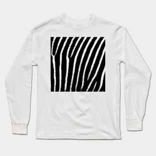 Zebra Print Long Sleeve T-Shirt